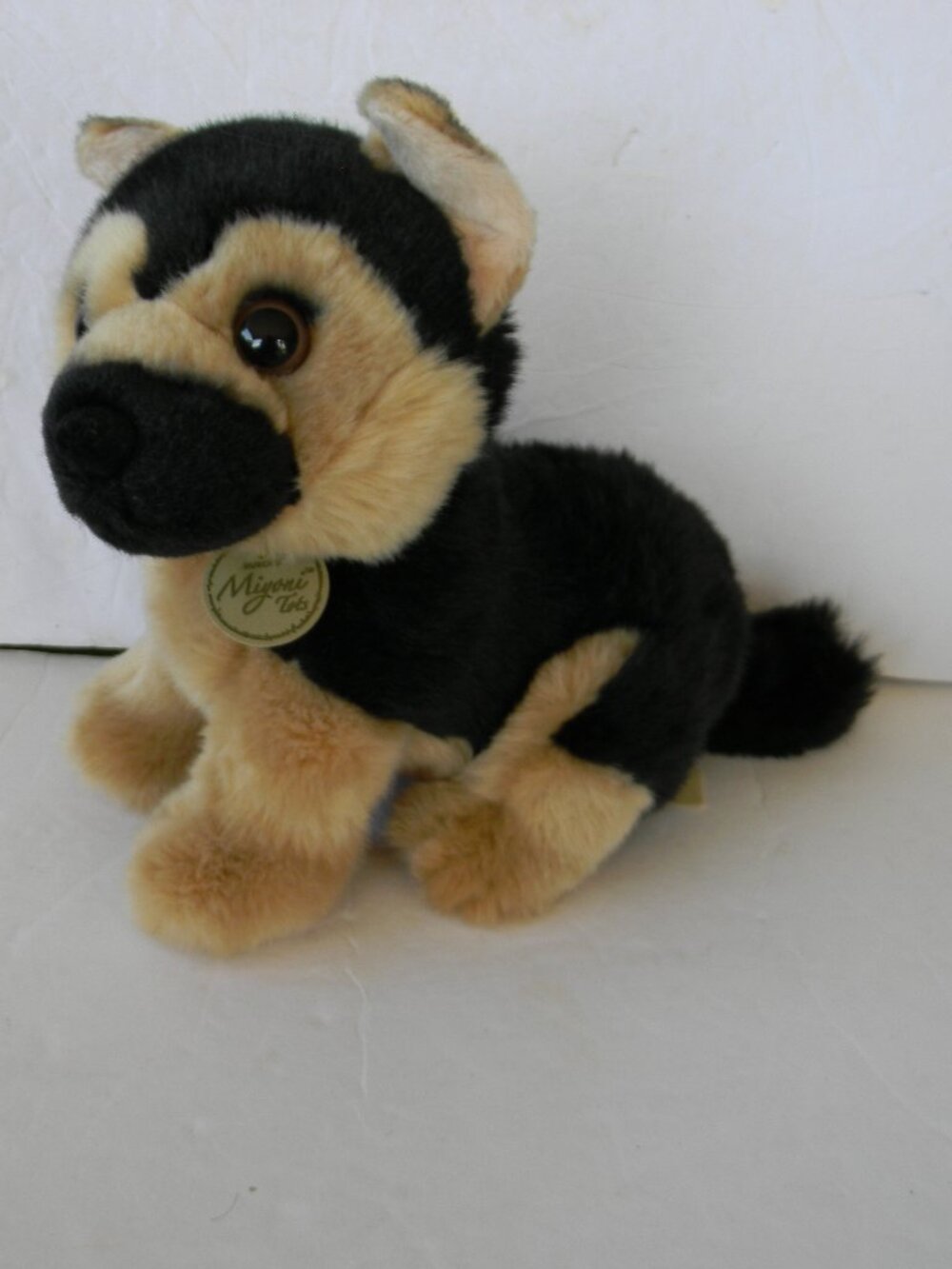 Aurora Miyoni German Shepherd Puppy Dog  Plush Stuffed Animal 8"TALL
